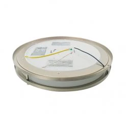 Project Source Round Flush Mount Ceiling Light - LED - 14-in - Metal/Acrylic - Brushed Nickel -STYLE SELECTIONS Online Shop 03245019d L