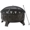 Style Selections Fire Pit - Antique Steel - Wood Burning - 21 21/32-in H x 30-in W x 30-in D -STYLE SELECTIONS Online Shop 11875021 L