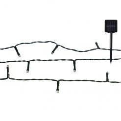 150 LED Solar Dual Function String Lights - Warm White