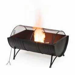 Infinity 23-in x 35.5-in x 20.9-in Outdoor Fire Pit