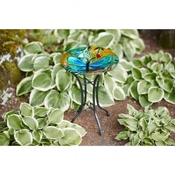 Style Selections 14.07-in Glass Bird Bath -STYLE SELECTIONS Online Shop 18835047b L