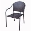 Style Selections Pelham Bay Brown Woven Wicker Patio Chair