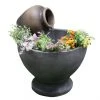 Fountain with Flower Pot - 23.23'' x 27.95'' - GRC 2 Fountain with Flower Pot - 23.23'' x 27.95'' - GRC -STYLE SELECTIONS Online Shop 33905463 L