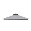 Style Selections Sun Shelter Replacement Roof - 10-ft x 10-ft - Grey Polyester -STYLE SELECTIONS Online Shop 38115278 L