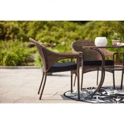 Style Selections Spruce Hills 39 1/2-in Tempered Glass Round Patio Dining Table -STYLE SELECTIONS Online Shop 41355019d L