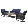 Style Selections Sunbridge Conversation Set - 4 Pieces - Steel - Blue 2 Style Selections Sunbridge Conversation Set - 4 Pieces - Steel - Blue -STYLE SELECTIONS Online Shop 41355050 L