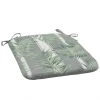 Style Selections Cabana Seat Cushion - Tropical - 18-in x 19-in - Grey -STYLE SELECTIONS Online Shop 41537500 L