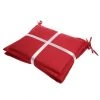 Style Selections Bistro Chair Cushion - 18-in x 15-in - Red - Pack of 2 -STYLE SELECTIONS Online Shop 41537535 L