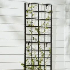Style Selections 30-in W x 36.75-in H Black Vertical Garden Trellis -STYLE SELECTIONS Online Shop 46715011b L