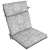 Style Selections 1-Piece Tybalt Damask Grey Patio Chair Cushion 1 Style Selections 1-Piece Tybalt Damask Grey Patio Chair Cushion -STYLE SELECTIONS Online Shop 47235045 L