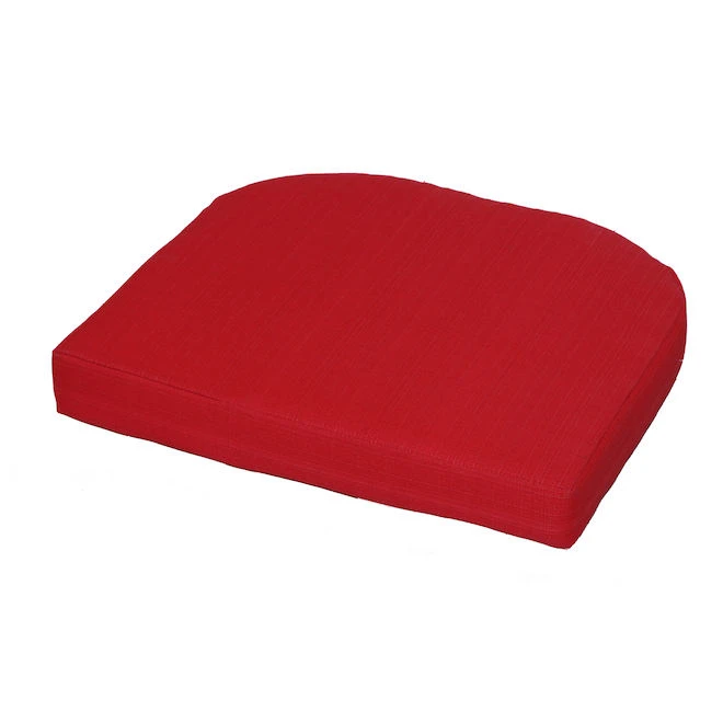 Style Selections 1-Piece Spruce Hills Red Patio Seat Pad 3 Style Selections 1-Piece Spruce Hills Red Patio Seat Pad