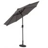 Style Selections Westbrook Market Umbrella with LED Lighting - Aluminum and Olefin - Tiltable - Grey 1 Style Selections Westbrook Market Umbrella with LED Lighting - Aluminum and Olefin - Tiltable - Grey -STYLE SELECTIONS Online Shop 48655004 L