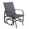 Style Selections Black Glider Patio Chair - 24-in x 36-in x 27-in - Steel 1 Style Selections Black Glider Patio Chair - 24-in x 36-in x 27-in - Steel -STYLE SELECTIONS Online Shop 48655068 L