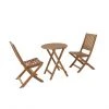 Style Selections Danforth Rea Bistro Set - Wood - 3-Piece - Brown -STYLE SELECTIONS Online Shop 48655111 L