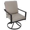 Style Slections Glenn Hill Swivel Patio Chair - Steel and Olefin - Tan - Set of 2 2 Style Slections Glenn Hill Swivel Patio Chair - Steel and Olefin - Tan - Set of 2 -STYLE SELECTIONS Online Shop 48655119 L