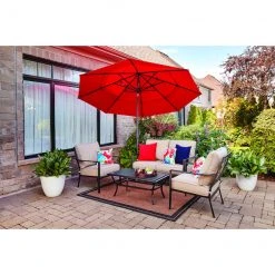 Style Selections Glenn Hill Loveseat and Coffee Table - Steel - Tan -STYLE SELECTIONS Online Shop 48655121d L