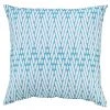 Style Selections Patio Toss Pillow - 16-in x 16-in - Polyester - Turquoise -STYLE SELECTIONS Online Shop 49235044 L