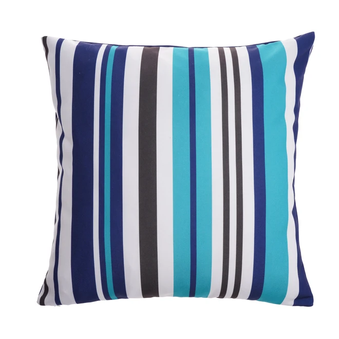 Style Selections Polyester Outdoor Throw Pillow - 16-in x 16-in 3 Style Selections Polyester Outdoor Throw Pillow - 16-in x 16-in