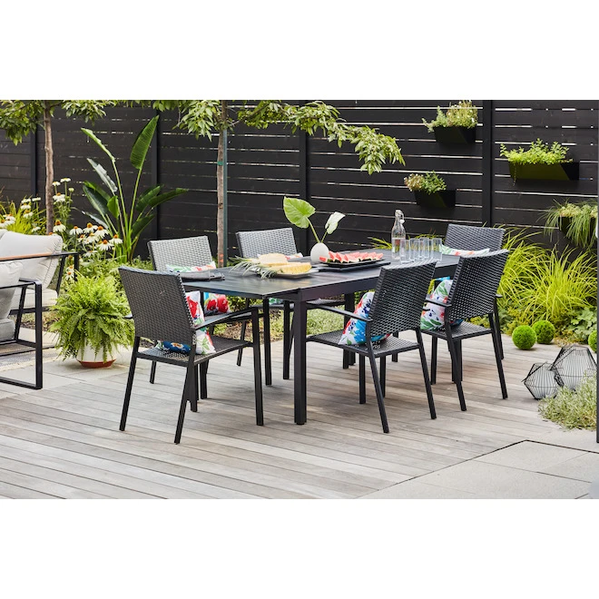 Style Selections Polyester Outdoor Throw Pillow - 16-in x 16-in 6 Style Selections Polyester Outdoor Throw Pillow - 16-in x 16-in - Image 4