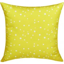Style Selections 16-in x 16-in Yellow Floral Polyester Cushion -STYLE SELECTIONS Online Shop 49235142b L