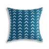 Style Selections Blue Polyester Cushion with White Patterns 1 Style Selections Blue Polyester Cushion with White Patterns -STYLE SELECTIONS Online Shop 49235147 L