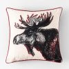 Style Selections Outdoor Cushion - Moose Print - Black/White - 18-in W x 18-in L -STYLE SELECTIONS Online Shop 49235160 L