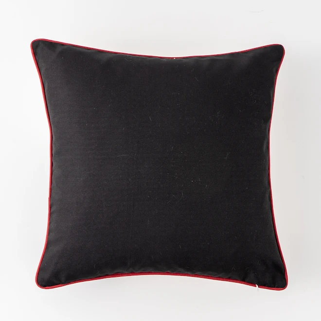 Style Selections Outdoor Cushion - Moose Print - Black/White - 18-in W x 18-in L 4 Style Selections Outdoor Cushion - Moose Print - Black/White - 18-in W x 18-in L - Image 2