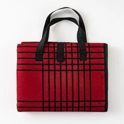 Style Selections Picnic Blanket - Red/Black Plaid - 50-in x 60-in -STYLE SELECTIONS Online Shop 49235165c L