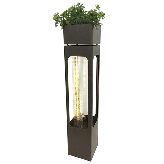 Style Selections Rainfall Fountain - LED Strip - 59.45" - Black 5 Style Selections Rainfall Fountain - LED Strip - 59.45" - Black - Image 3