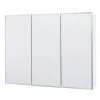 Style Selections Tripe-Mirror Medicine Cabinet - 36 po