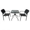 Style Selection Bistro Patio Set - Steel and Resin - Black - 3 Pieces 2 Style Selection Bistro Patio Set - Steel and Resin - Black - 3 Pieces -STYLE SELECTIONS Online Shop 72255050 L